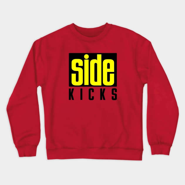 Side Kicks Crewneck Sweatshirt by AngryMongoAff